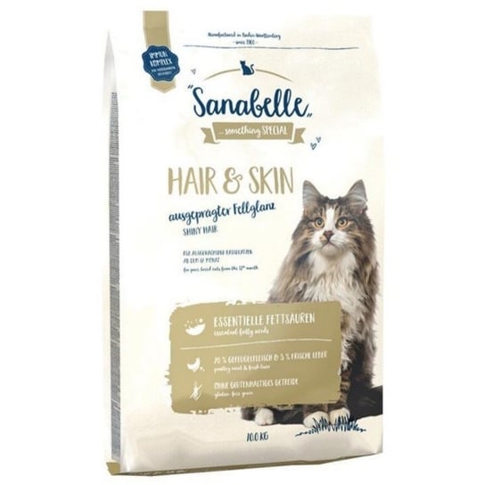 Karma sucha dla kota SANABELLE Hair & Skin, 10 kg Sanabelle