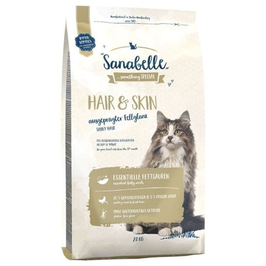 Karma sucha dla kota SANABELLE Hair & Skin, 2 kg Sanabelle