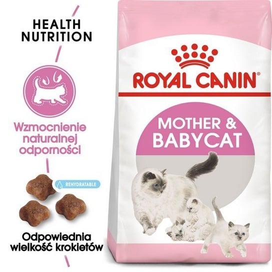 Karma Sucha Dla Kotek Okresie Ciąży, Laktacji I Kociąt Royal Canin Mother&Babycat, 2 Kg Royal Canin