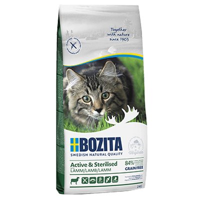 Karma sucha dla kotów BOZITA Feline Active & Sterilised, 10 kg Bozita