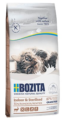 Karma sucha dla kotów BOZITA Feline Indoor & Sterilised, 10 kg Bozita