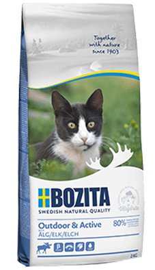 Karma sucha dla kotów BOZITA Feline Outdoor & Active, 10 kg Bozita