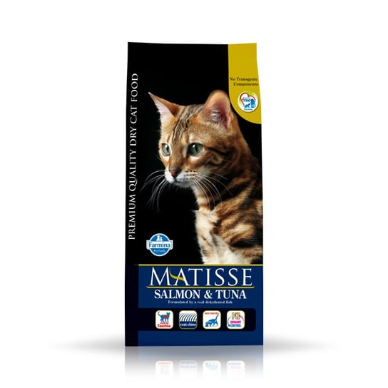 Karma sucha dla kotów FARMINA Matisse Cat Salmon & Tuna, 400 g FARMINA