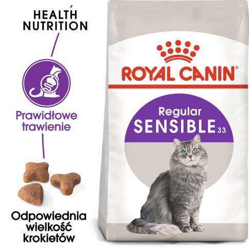 Karma sucha dla kotów ROYAL CANIN Sensible, 4 kg Royal Canin