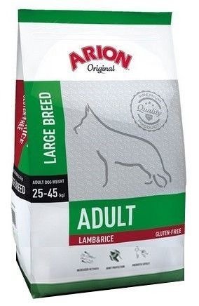 Karma sucha dla psa ARION Original Adult Large Lamb & Rice, 12 kg Arion