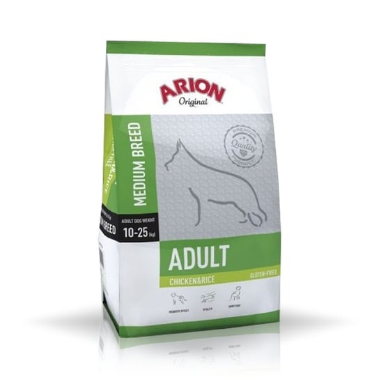Karma sucha dla psa ARION Original Adult Medium Chicken&Rice, 12 kg Arion