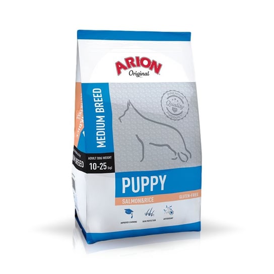 Karma sucha dla psa ARION Original Puppy Medium Salmon & Rice, 3kg Arion