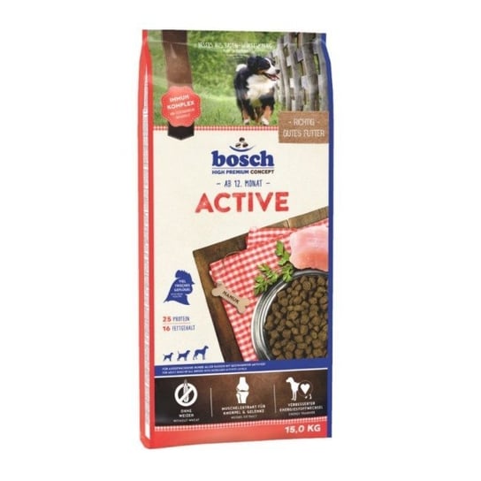 Karma sucha dla psa BOSCH Active, 15 kg Bosch