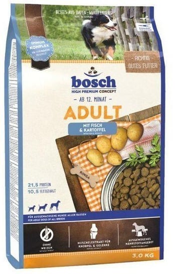 Karma sucha dla psa BOSCH Adult Fish & Potato, 3 kg Bosch