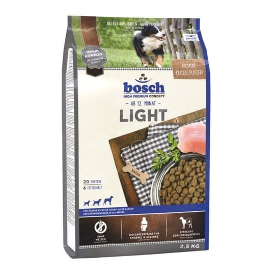 Karma sucha dla psa BOSCH Light, 2,5 kg Bosch