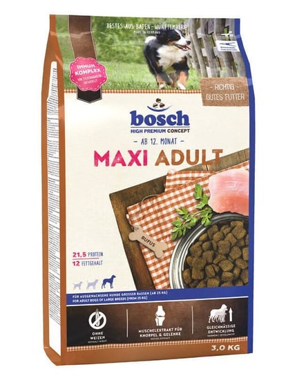 Karma sucha dla psa BOSCH Maxi Adult, 3 kg Bosch
