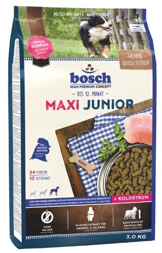 Karma sucha dla psa BOSCH Maxi Junior, 3 kg Bosch