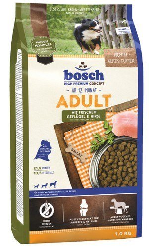 Karma sucha dla psa BOSCH Mini Adult Geflugel & Hirse, drób i proso, 1 kg Bosch