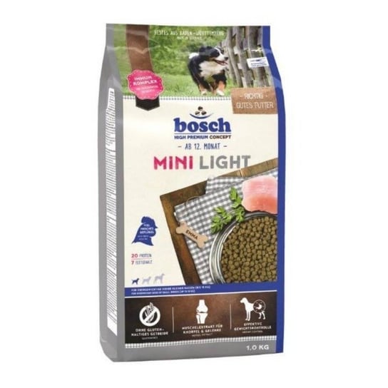 Karma sucha dla psa BOSCH Mini Light, 1 kg Bosch