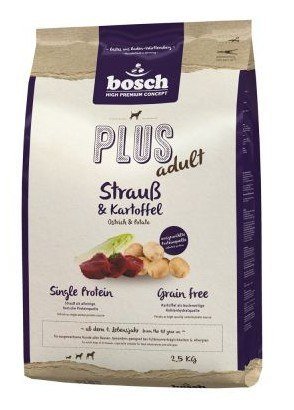 Karma sucha dla psa BOSCH Plus Adult, struś i ziemniak, 1 kg Bosch