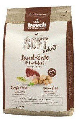 Karma sucha dla psa BOSCH Soft Adult, kaczka i ziemniak, 2,5 kg Bosch