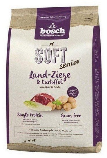 Karma sucha dla psa BOSCH Soft Senior, kozina i ziemniak, 2,5 kg Bosch
