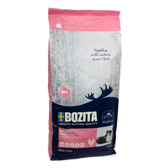 Karma sucha dla psa BOZITA Light Wheat Free, 10 kg Bozita