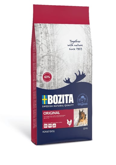 Karma sucha dla psa BOZITA Original, 12 kg Bozita