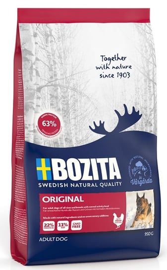 Karma sucha dla psa BOZITA Original, 950 g Bozita