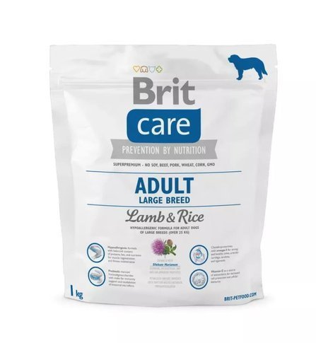 Karma sucha dla psa BRIT Care Adult Large Breed Lamb & Rice, 1 kg Brit