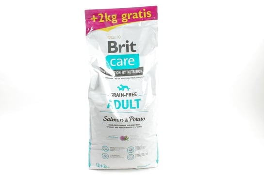Karma sucha dla psa BRIT Care Adult Salmon & Potato, 12 kg + 2 kg Brit