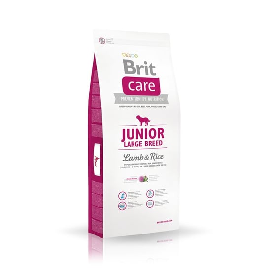 Karma sucha dla psa BRIT Care Junior Large Breed Lamb&Rice, 1 kg Brit