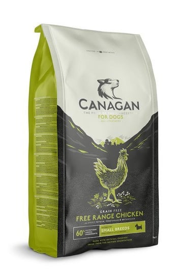 Karma sucha dla psa CANAGAN Free Range Chicken Small Breed, 2 kg Canagan