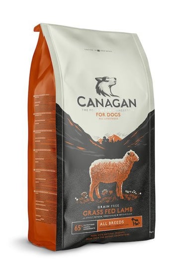 Karma sucha dla psa CANAGAN Grass Fed Lamb, 6 kg Canagan