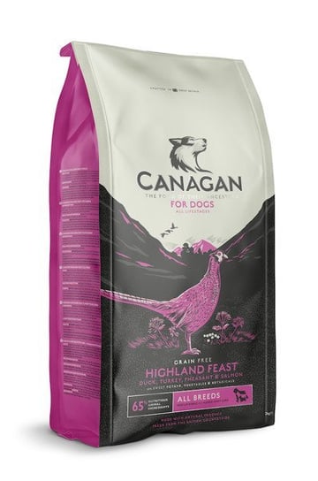 Karma sucha dla psa CANAGAN Highland Fest, 12 kg Canagan