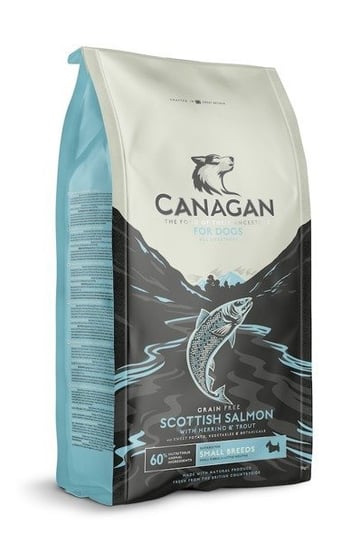 Karma sucha dla psa CANAGAN Scottish Salmon Small Breed, 2 kg Canagan