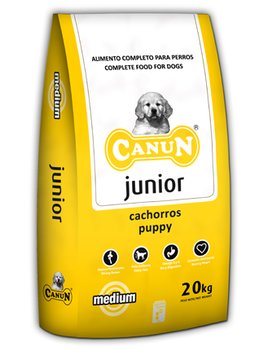 Karma sucha dla psa CANUN Dog Junior, 20 kg Canun