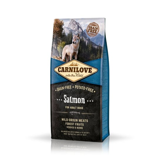 Karma sucha dla psa CARNILOVE Salmon Adult, 12 kg Carnilove
