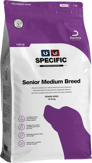 Karma sucha dla psa DECHRA Specific Cgd-M Senior Medium Breed, 12 kg Dechra