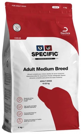 Karma sucha dla psa DECHRA Specific CXD-M Adult Medium Breed, 12 kg Dechra