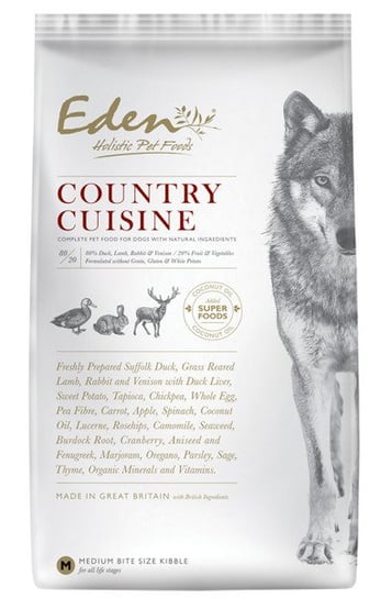 Karma sucha dla psa EDEN Holistic Country Cusine, 2 kg Eden