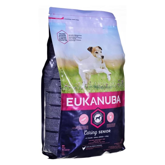 Karma sucha dla psa EUKANUBA Caring Senior Small, 3 kg Eukanuba