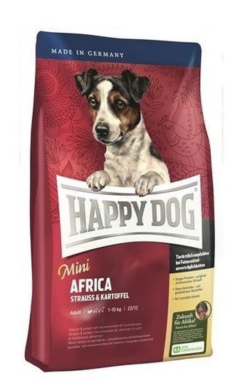 Karma sucha dla psa HAPPY DOG Africa Mini, 4 kg HAPPY DOG