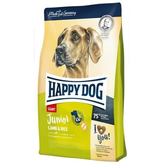 Karma sucha dla psa HAPPY DOG Junior Giant Lamb & Rice, 4 kg HAPPY DOG