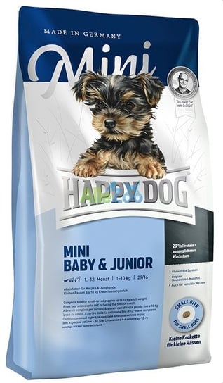 Karma sucha dla psa HAPPY DOG Mini Baby & Junior 29, 300 g HAPPY DOG