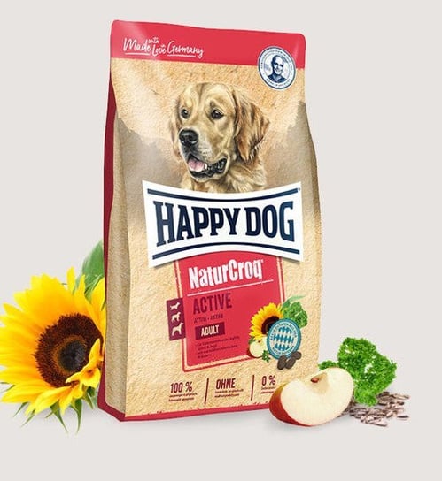 Karma sucha dla psa HAPPY DOG NaturCroq Active, 15 kg HAPPY DOG