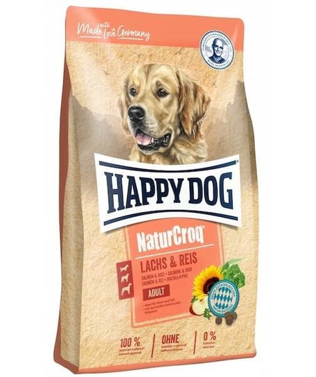 Karma sucha dla psa HAPPY DOG NaturCroq Lachs & Reis, 12 kg HAPPY DOG
