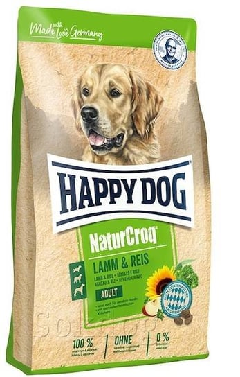 Karma sucha dla psa HAPPY DOG NaturCroq Lamm & Reis, 1 kg HAPPY DOG