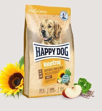 Karma sucha dla psa HAPPY DOG NaturCroq Pur Geflugel & Reis, 4 kg HAPPY DOG