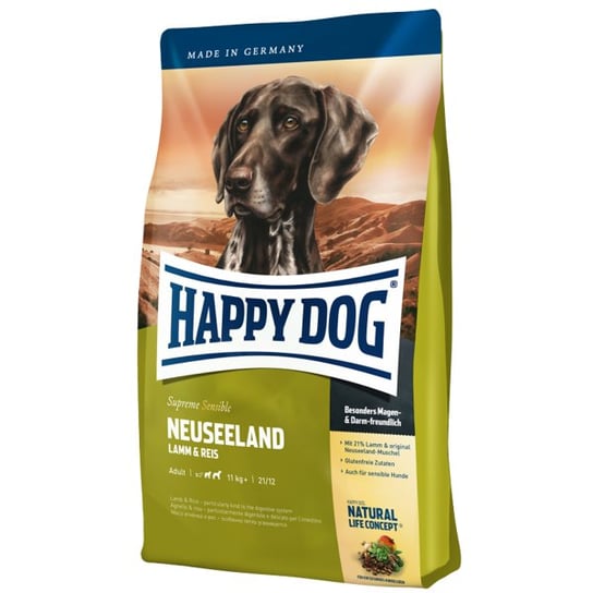 Karma sucha dla psa HAPPY DOG Neuseeland, 12,5 kg HAPPY DOG