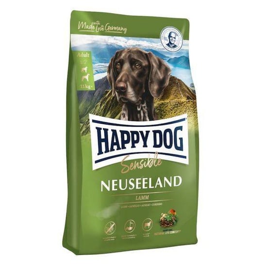 Karma sucha dla psa HAPPY DOG Sensible Neuseeland, jagnięcina, 1 kg HAPPY DOG