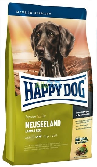 Karma sucha dla psa HAPPY DOG Supreme Sensible Nowa Zelandia, 300 g HAPPY DOG