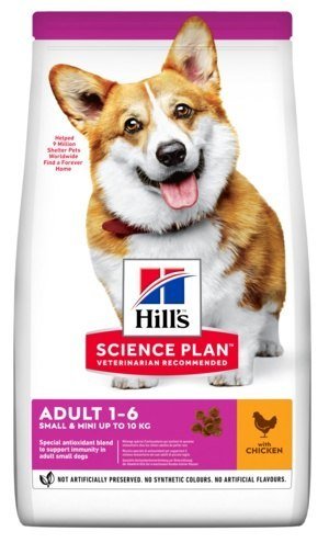 Karma sucha dla psa HILL'S SCIENCE PLAN Adult Small & Mini, kurczak, 6 kg Hill's Science Plan