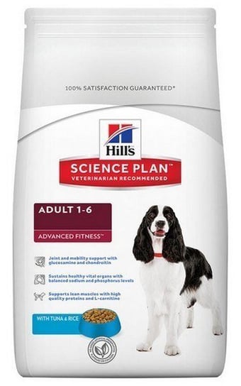 Karma sucha dla psa HILL'S SCIENCE PLAN Advanced Fitness Adult Medium Tuna, 12 kg Hill's Science Plan