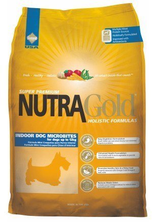 Karma sucha dla psa NUTRA GOLD Holistic Indoor Adult Dog Microbites, 3 kg Nutra Gold